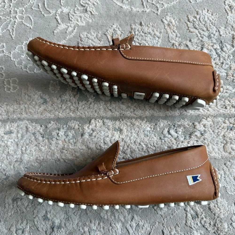 Riomar - The Tan - Deck Driver Leather Loafs - Size 7